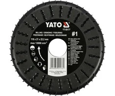 Yato Toya Sa Poland Diskas / freza medžiui | 118 mm / 21 mm (YT-59177)