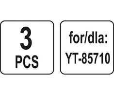 YATO SINTETINIAI MAŠINIAI 3 vnt. DĖL YT-85710