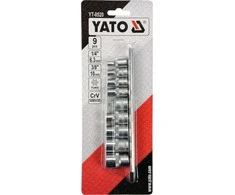 YATO TORX veržliarakčiai 9 vnt. E5-E16, 0520