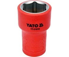 Toya Sa Poland Galvutė izoliuota 18 mm, 3/8" VDE (YT-21018)