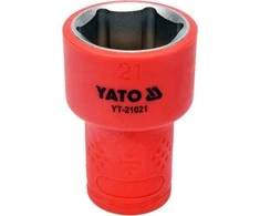 Toya Sa Poland Galvutė izoliuota 21 mm, 3/8" VDE (YT-21021)