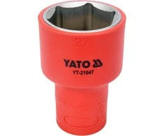 Toya Sa Poland Galvutė izoliuota 27 mm, 1/2" VDE (YT-21047)