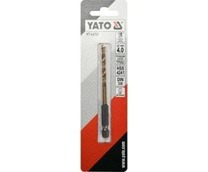 Grąžtas YATO grąžtai METAL TYTAN HEX 4,0mm