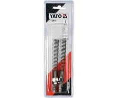 Yato Toya Sa Poland Greitos jungtys žarnai (kištukai) su spyruoklėmis 5x8 mm, 2 vnt. (YT-24102)