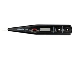 YATO ĮTAMPOS TESTERIS 12-250V LCD 2862