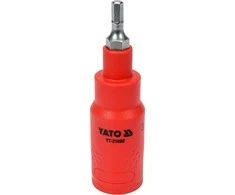 Toya Sa Poland Izoliuotas antgalis elektrikui H4x75mm, 3/8" VDE (YT-21080)