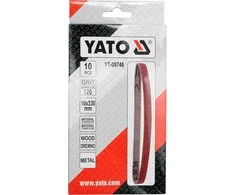 YATO BELAIKIAI ŠLIFAVIMO JUOSTELĖS 10 x 330 mm P 120 /10 vnt.