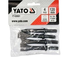 Yato Toya Sa Poland Kaltai pneumatiniams plaktukams | 4 vnt. (YT-09901)