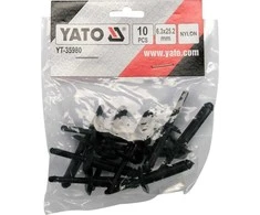 YATO NITY PLASTIKOWE 6.3x25.2mm /10vnt.