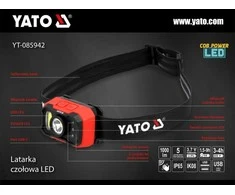 Yato Toya Sa Poland Lempa dedama ant galvos | 1000LM AKU / judesio daviklis | LED (YT-085942)