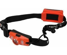 Yato Toya Sa Poland Lempa dedama ant galvos | 500LM / 70 m | 3XAAA, IP44 (YT-08595)