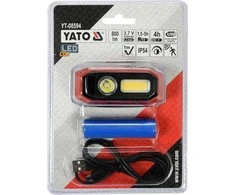 Yato Toya Sa Poland Lempa dedama ant galvos | lygus žibinto reguliavimas / judesio daviklis | 800LM AKU OSRAM LED (YT-08594)