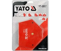 YATO KĄTOWNIK SPAWALNICZY MAGNETYCZNY 111x136x24mm 0867