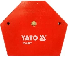 YATO KĄTOWNIK SPAWALNICZY MAGNETYCZNY 111x136x24mm 0867