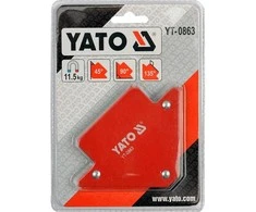 YATO KĄTOWNIK SPAWALNICZY MAGNETYCZNY 82x120x13mm 0863