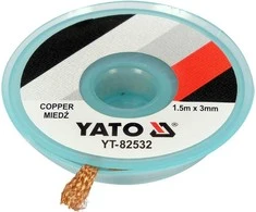 YATO litavimo juosta, TILTAS 3,0 mm x 1,5 m