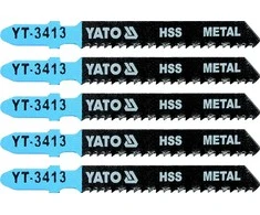 Yato Toya Sa Poland Pjūkliukai siaurapjūkliui 5vnt, 12 TPI / 2mm (metalui) (YT-3413)