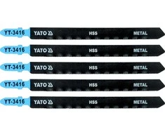 Yato Toya Sa Poland Pjūkliukai siaurapjūkliui 5vnt, 21TPI / 1,.2Mmm (metalui, aliuminiui) (YT-3416)