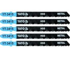 Toya Sa Poland Pjūkliukai siaurapjūkliui 5vnt, 24~10TPI / 1.2 ~2.6mm (metalui, aliuminiui) (YT-3415)