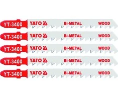 Toya Sa Poland Pjūkliukai siaurapjūkliui 5vnt. 6 TPI / 4mm (medis) (YT-3400)