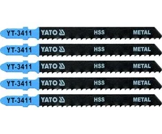 Toya Sa Poland Pjūkliukai siaurapjūkliui 5vnt, 6TPI / 4mm (metalui, aliuminiui) (YT-3411)
