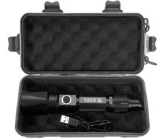 Yato Toya Sa Poland Prožektorius 10W 900LM IP64, LI-ION 3,7V 2200MAH 200M, POWERBANK, ZOOM | Akumuliatorinis (YT-08559)