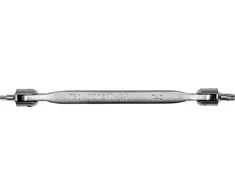 Toya Sa Poland Raktas šarnyrinis dvipusis | T-Star (Torx) T30XT40 (YT-05313)