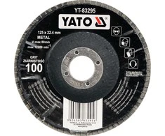 Yato Toya Sa Poland Šlifavimo diskas lapelinis išgaubtos formos 125mm P120 (YT-83296)