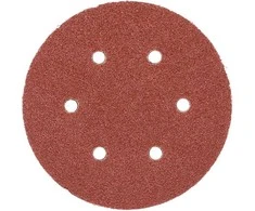 Toya Sa Poland Šlifavimo popierius {velcro) | 6 skylės | 150 mm / P40 | 50 vnt. (YT-834581)