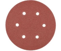 Toya Sa Poland Šlifavimo popierius {velcro) | 6 skylės | 150 mm / P80 | 50 vnt. (YT-834583)