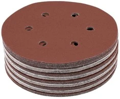 Toya Sa Poland Šlifavimo popierius {velcro) | 6 skylės | 150 mm / P220 | 50 vnt. (YT-834588)
