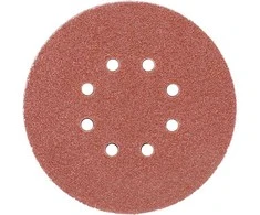 Toya Sa Poland Šlifavimo popierius {velcro) | 8 skylės | 150 mm / P40 | 50 vnt. (YT-834591)