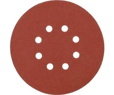 Toya Sa Poland Šlifavimo popierius {velcro) | 8 skylės | 150 mm / P220 | 50 vnt. (YT-834598)