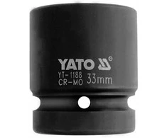 Yato Toya Sa Poland Smūginė galvutė šešiakampė | 25 mm (1") | 29 mm (YT-1185)