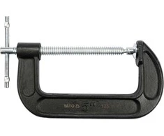 Toya Sa Poland Spaustuvas su varžtu "C" tipo 5", 125 mm (YT-64254)