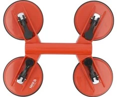Sourcing Toya Sa Poland Stiklo kėliklis keturgubas | prisiurbtukas | 4 x Ø 120 mm (YT-37241)