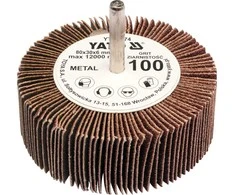 YATO ŚCIERNICA LISTKOWA TRZPIENIOWA 80 x 30 x 6mm P80