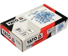 Yato Toya Sa Poland Termo gilzių / movų rinkinys | su alavu | 1,5-2,5 mm2 | 100 vnt. (YT-81453)