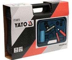 YATO VAKUUMINIS SIURBLAS + PRIEDAI 16 vnt. 0673