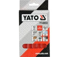 YATO KREDA TECHNICZNA 12szt. RAUDONA
