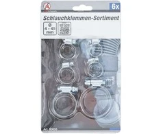 Bgs Technic Žarnų sąvaržų asortimentas | Ø 4-45 mm | 6 vnt. (80855)