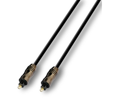 ALVA - Toslink optinis kabelis metalinis 1m