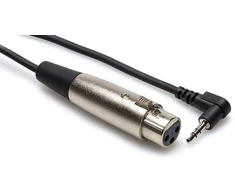Hosa - Kabelis do kamer XLRf - TRS R 3,5mm 0,3m