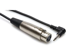 Hosa - Kabelis do kamer XLRf - TS R 3.5mm 1.5m