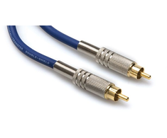Hosa RCA (Cinch) - RCA (Cinch) kabelis 1m tamsiai mėlynas (DRA-501)
