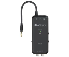 IK Multimedia IK iRig Stream Mic Pro mikrofonas - kondensatorinis mikrofonas