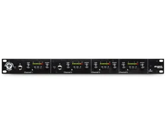 Black Lion Audio „Juodas Lion B12A Quad“ – 4 kanalų mikrofono stiprintuvas