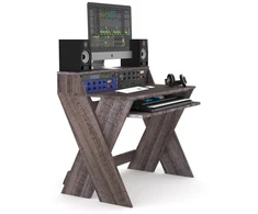 Reloop GLORIOUS Sound Desk kompaktiškas graikinis riešutas