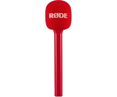 Rode Microphones Interview GO, mikrofonas - raudonas, adapteris