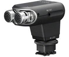 Sony ECM-XYST1M Skaitmeninės kameros mikrofonas Juoda